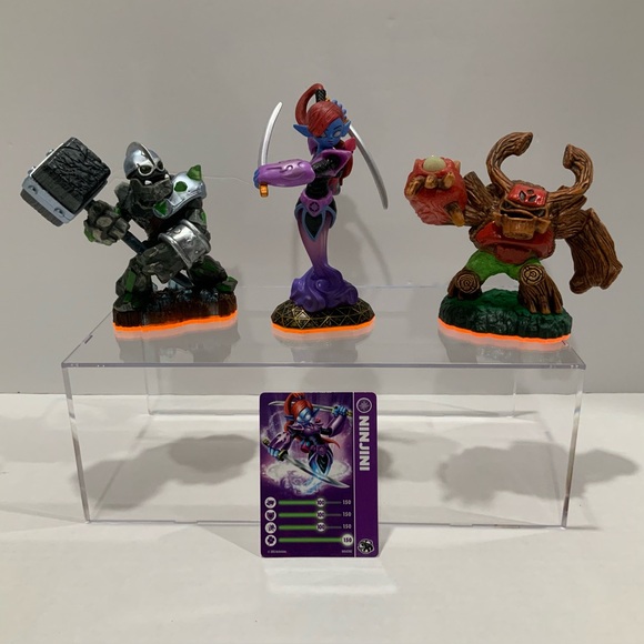 Skylanders GIANTS Figures - Ninjini / Crusher / Tree Rex - Picture 11 of 11
